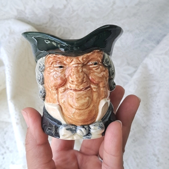 Royal Dalton Parson Brown Character Jug Small D5529 Creamer Mug Collectible - Picture 10 of 11